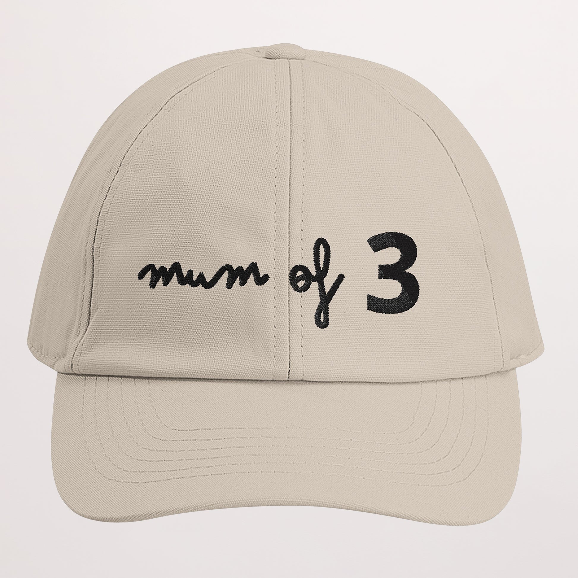 Casquette Brodée Beige Mum of ... foto N° 1